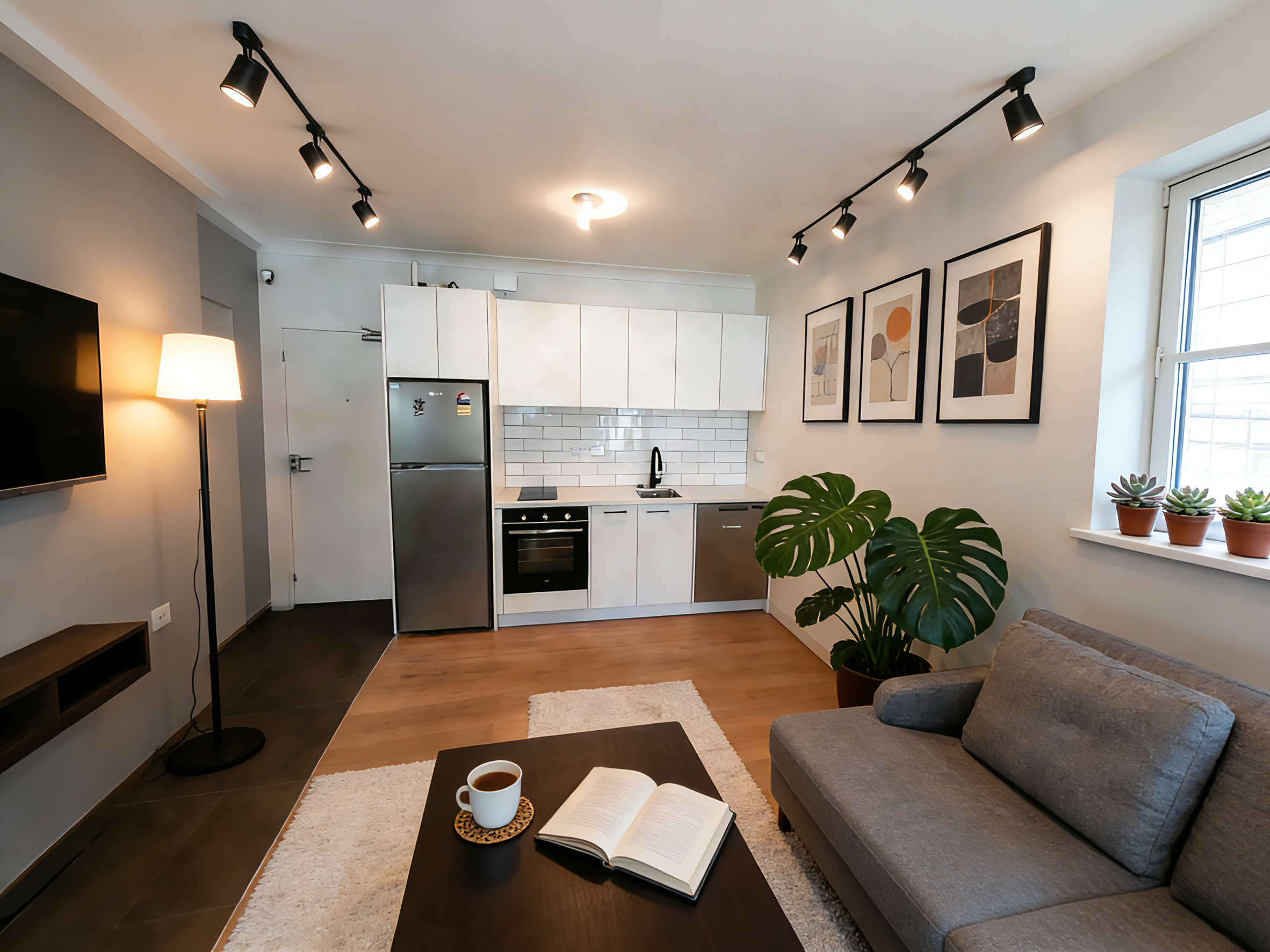 Linear Kitchen (Bianca) 1